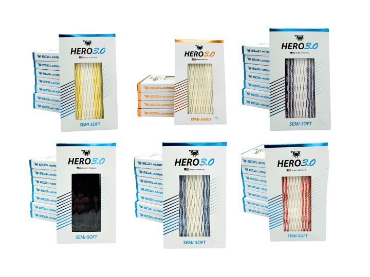 ecd hero 3.0 lacrosse mesh colors