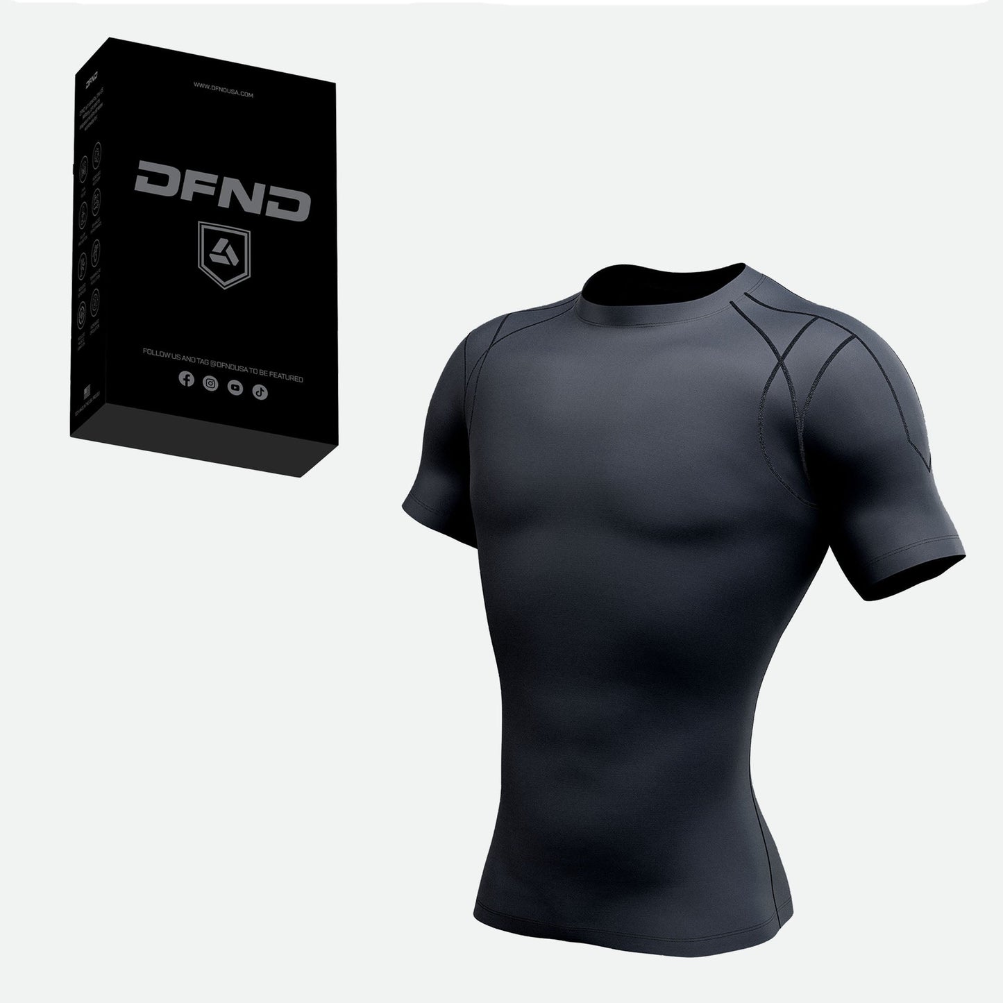HYBRID Ax/Rx SHORT SLEEVE COMPRESSION SHIRT