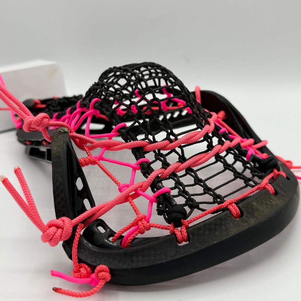 Black Valkyrie Pink Pop Stringing Kit Stringers Lacrosse Shop