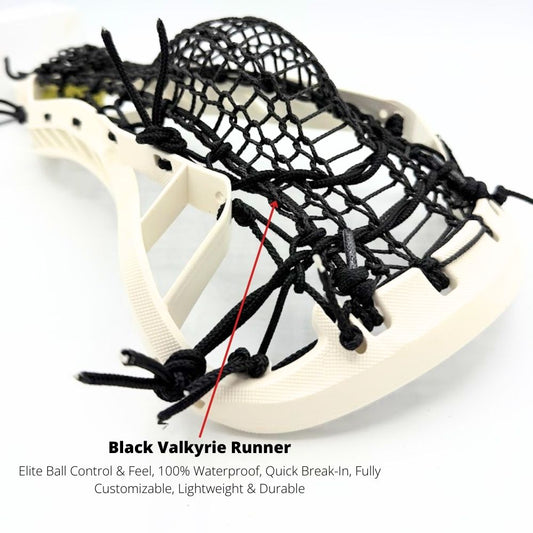 Valkyrie Blackout Stringing Kit Lacrosse Stringing Kit Stringers Lacrosse Shop