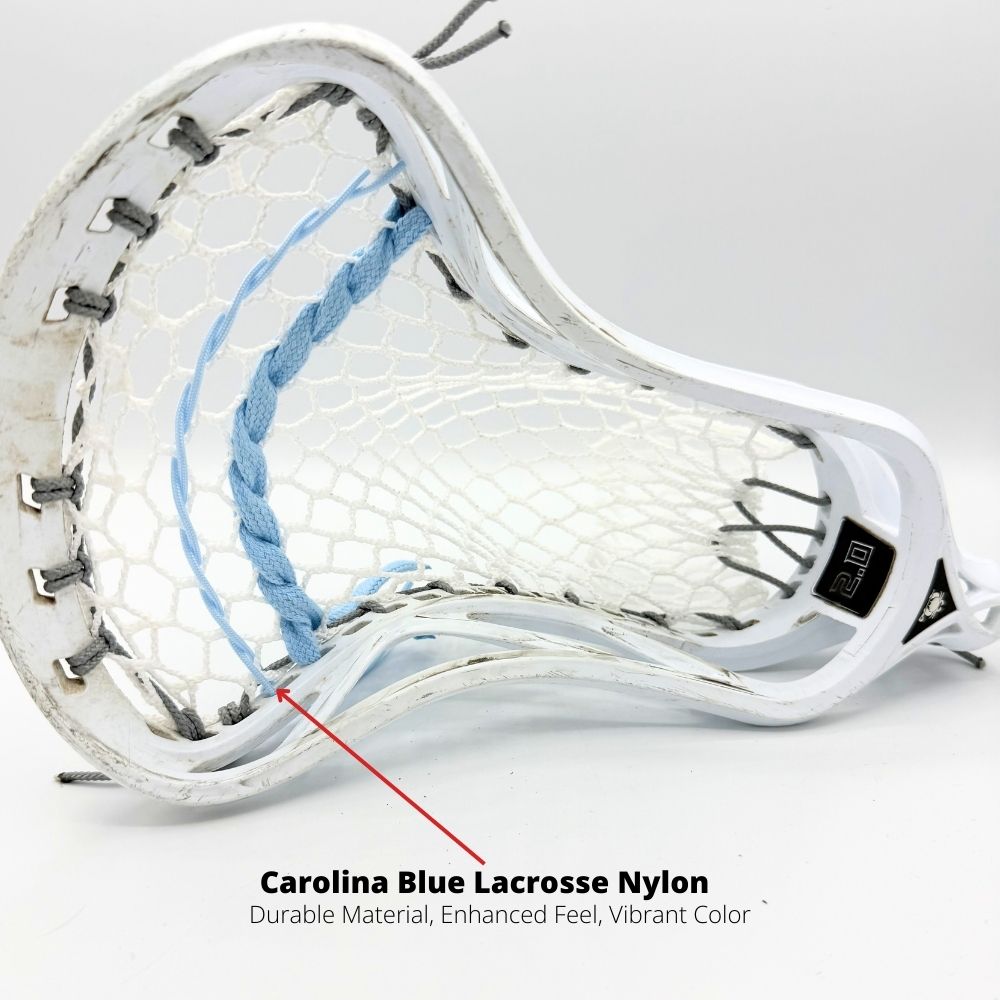 Carolina Blue Lacrosse Nylon Lacrosse Shooting Cord LaxRoom