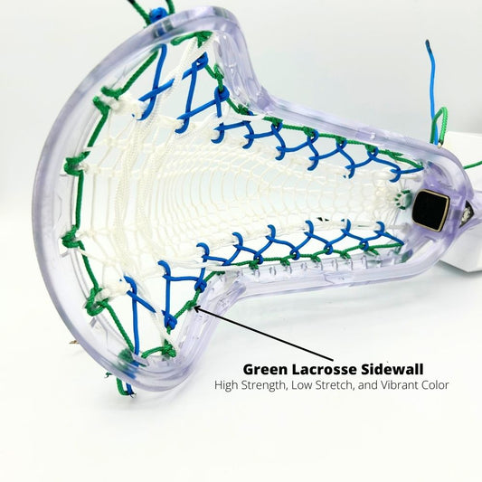 Green HT Lacrosse Sidewall String Lacrosse Sidewall String Stringers Shack