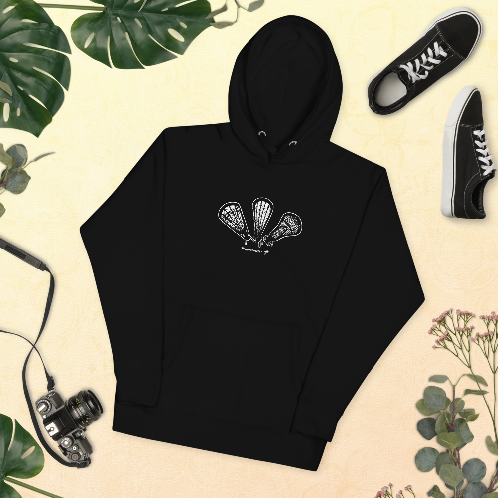 Lacrosse Stick Evolution Hoodie Hoodie Stringers Society Lacrosse