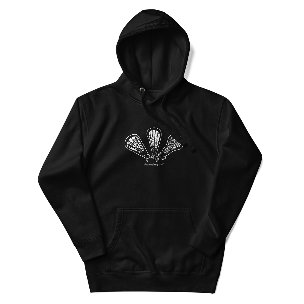 Lacrosse Stick Evolution Hoodie Hoodie Stringers Society Lacrosse