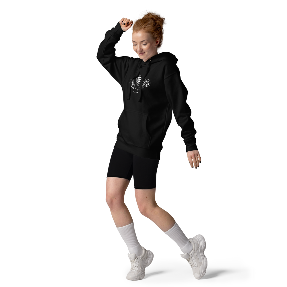 Lacrosse Stick Evolution Hoodie Hoodie Stringers Society Lacrosse