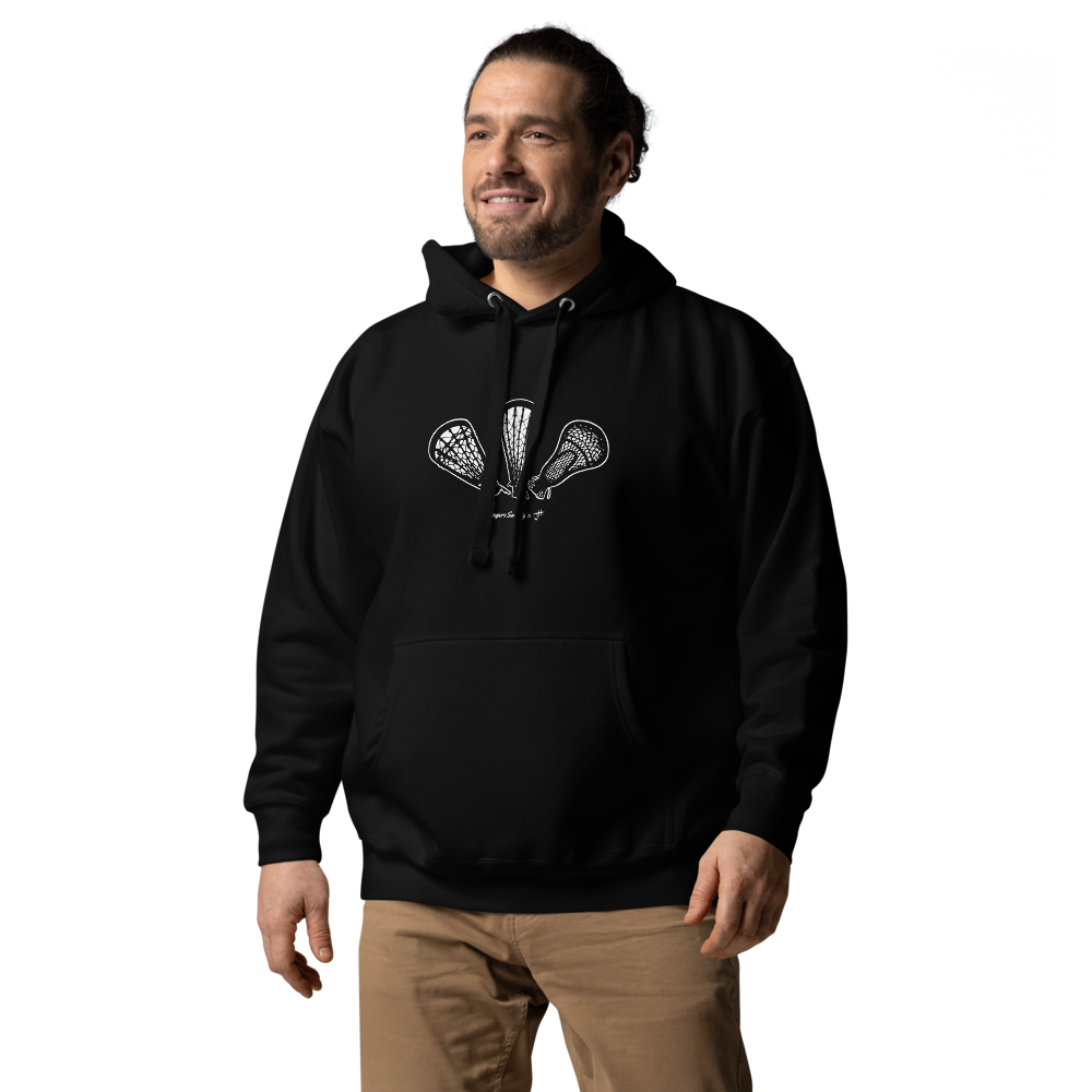 Lacrosse Stick Evolution Hoodie Hoodie Stringers Society Lacrosse