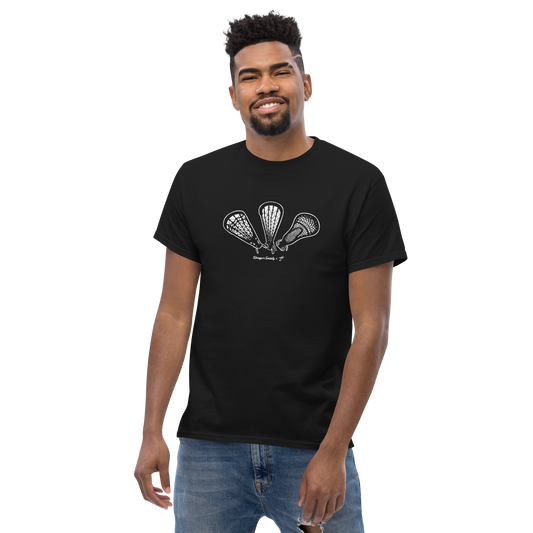 Classic Lacrosse Stick Evolution Shirt T-Shirt Stringers Society Lacrosse