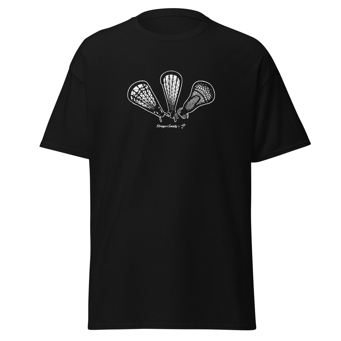 Classic Lacrosse Stick Evolution Shirt T-Shirt Stringers Society Lacrosse