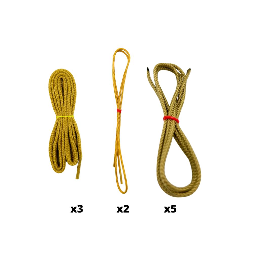 laxroom lacrosse strings (vegas gold)