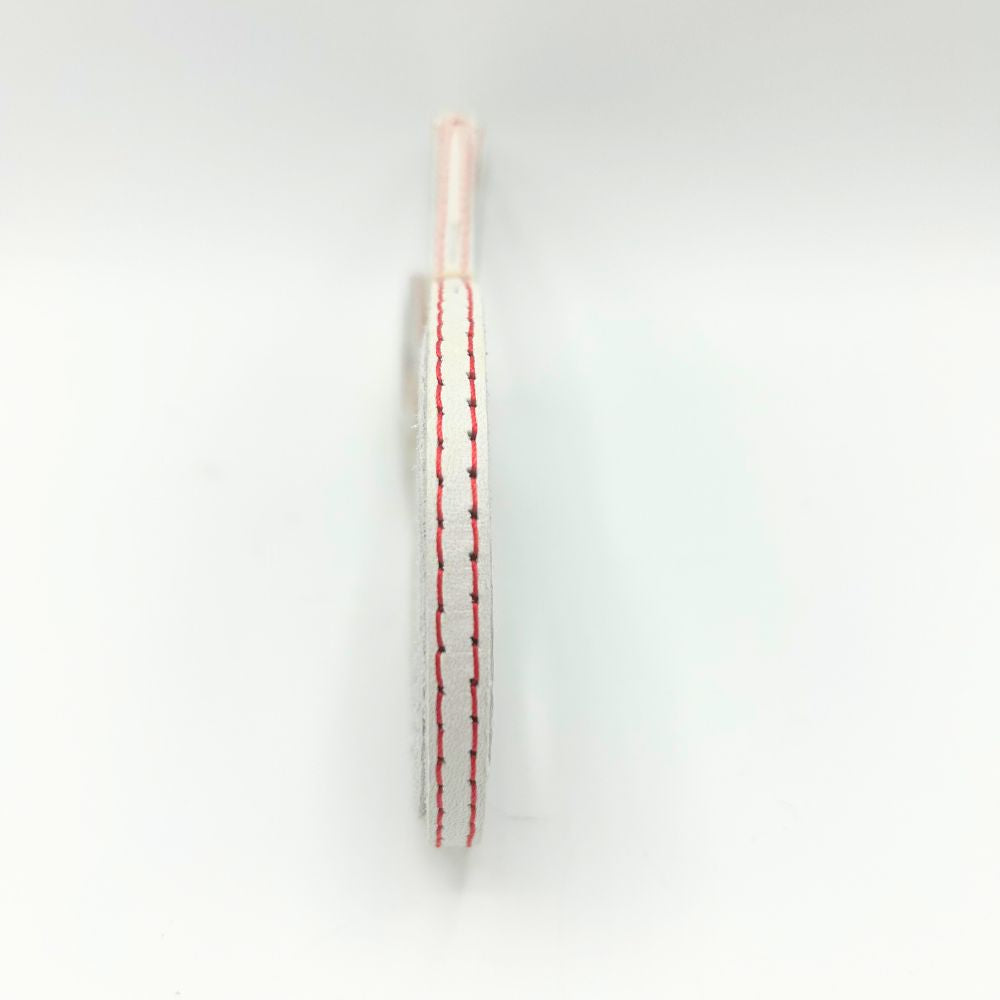 LaxRoom Threaded Lacrosse Leathers (Red) Lacrosse Leather LaxRoom