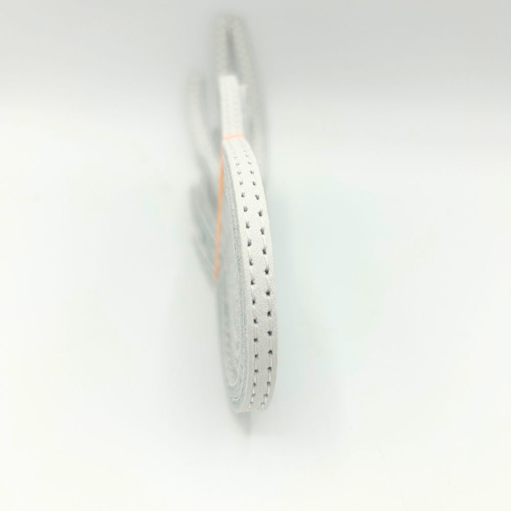 laxroom threaded lacrosse leathers (white)