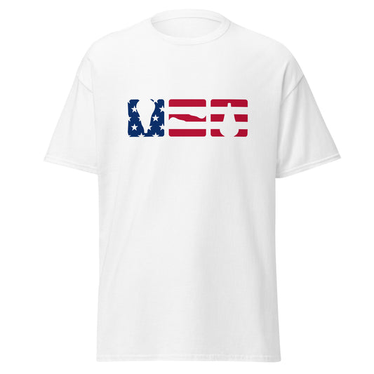 Classic American Lacrosse Shirt 2XL T-Shirt Stringers Society Lacrosse