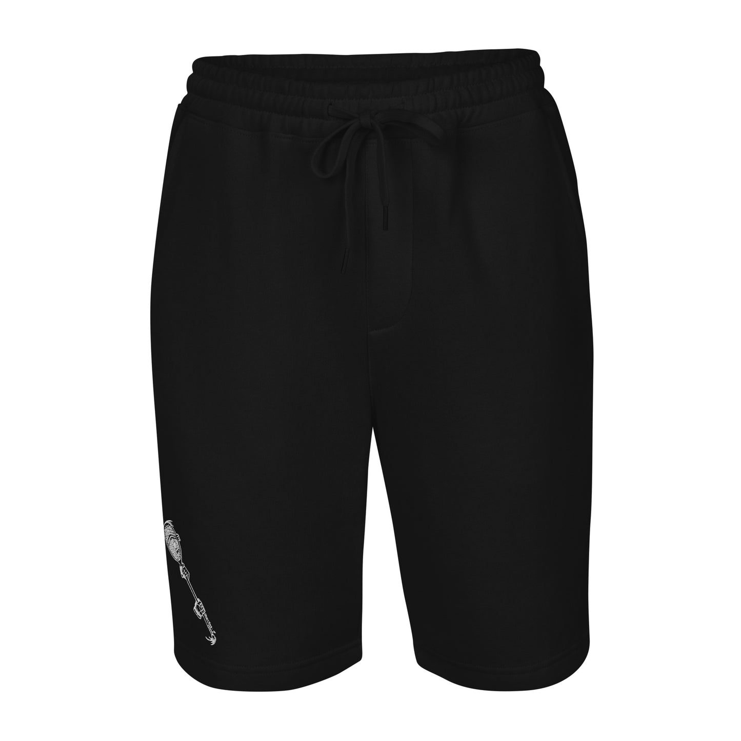 Lacrosse Goalie Fleece Shorts Black Shorts Stringers Society Lacrosse