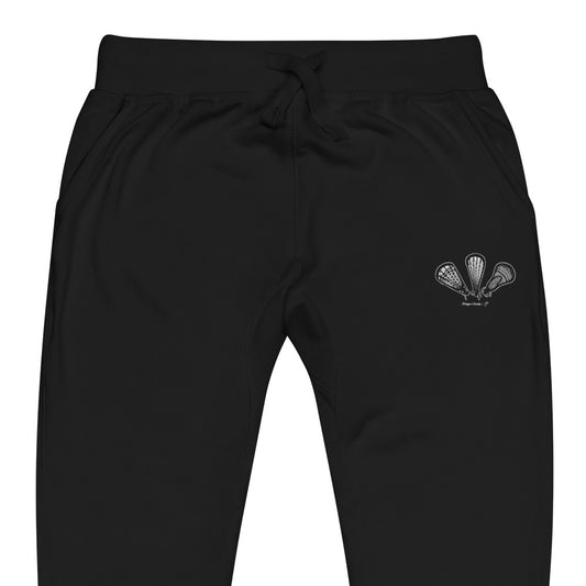 Embroidered Lacrosse Stick Evolution Sweatpants Sweatpants Stringers Society Lacrosse