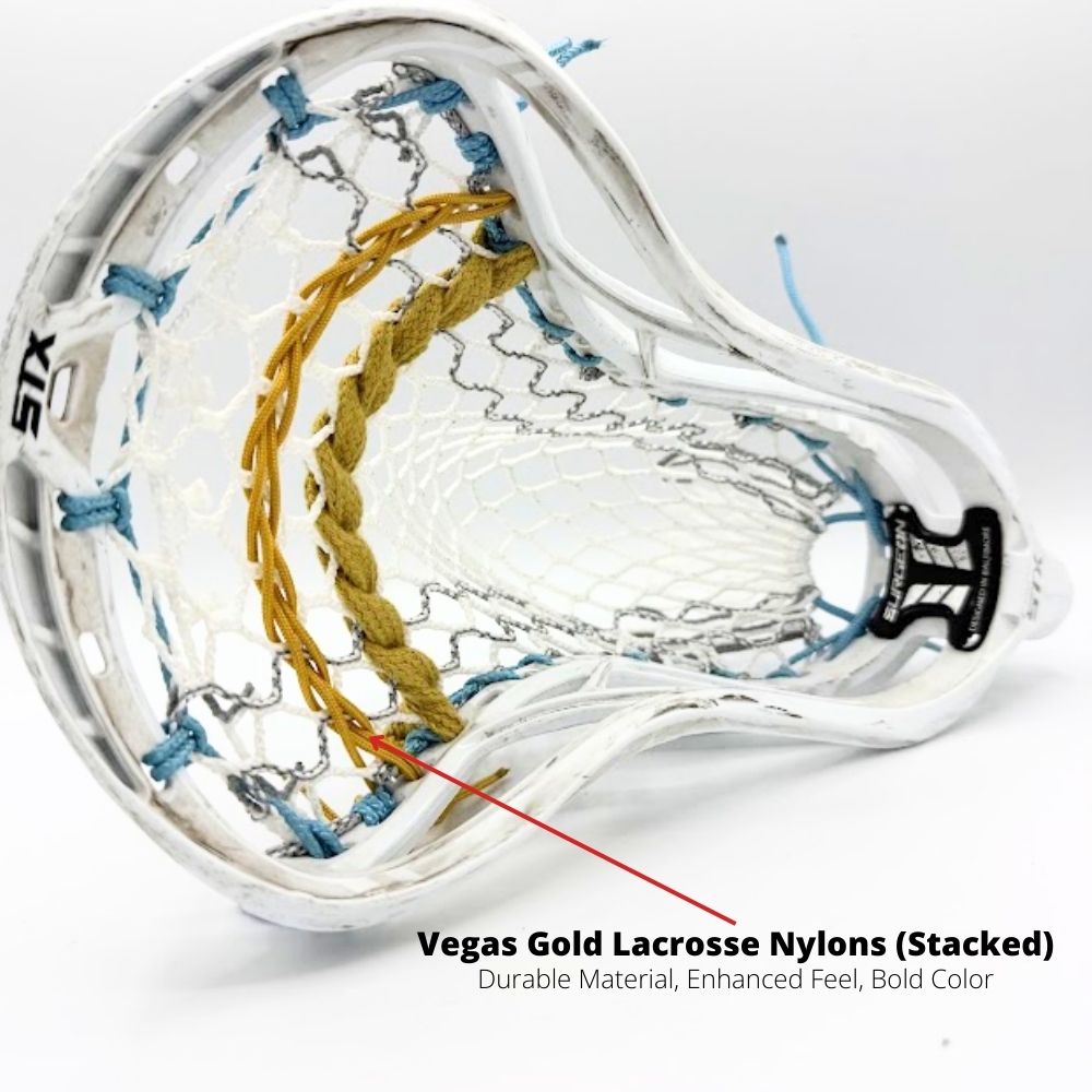 Vegas Gold Lacrosse Nylon Lacrosse Shooting Cord LaxRoom