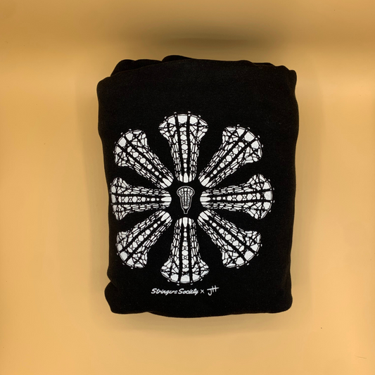 Women's Lacrosse Mandala Hoodie Hoodie Stringers Society Lacrosse