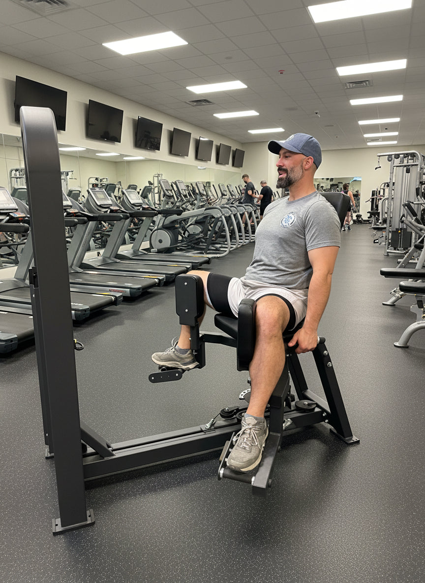 Selectorized Hip Abductor & Adductor Machine w/ 250lb weight stack (New)