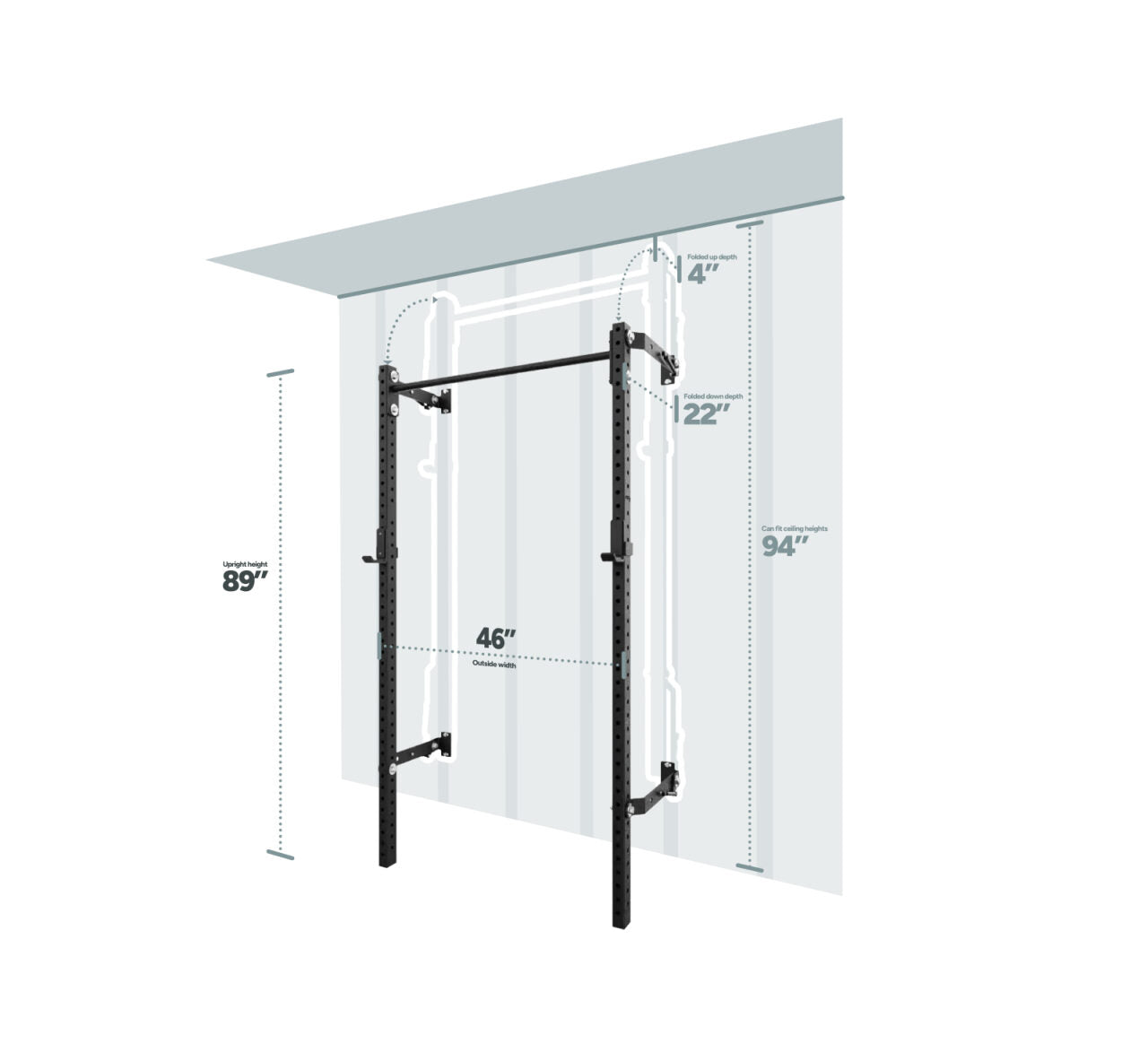Profile® ONE Squat Rack with Pull-Up Bar
