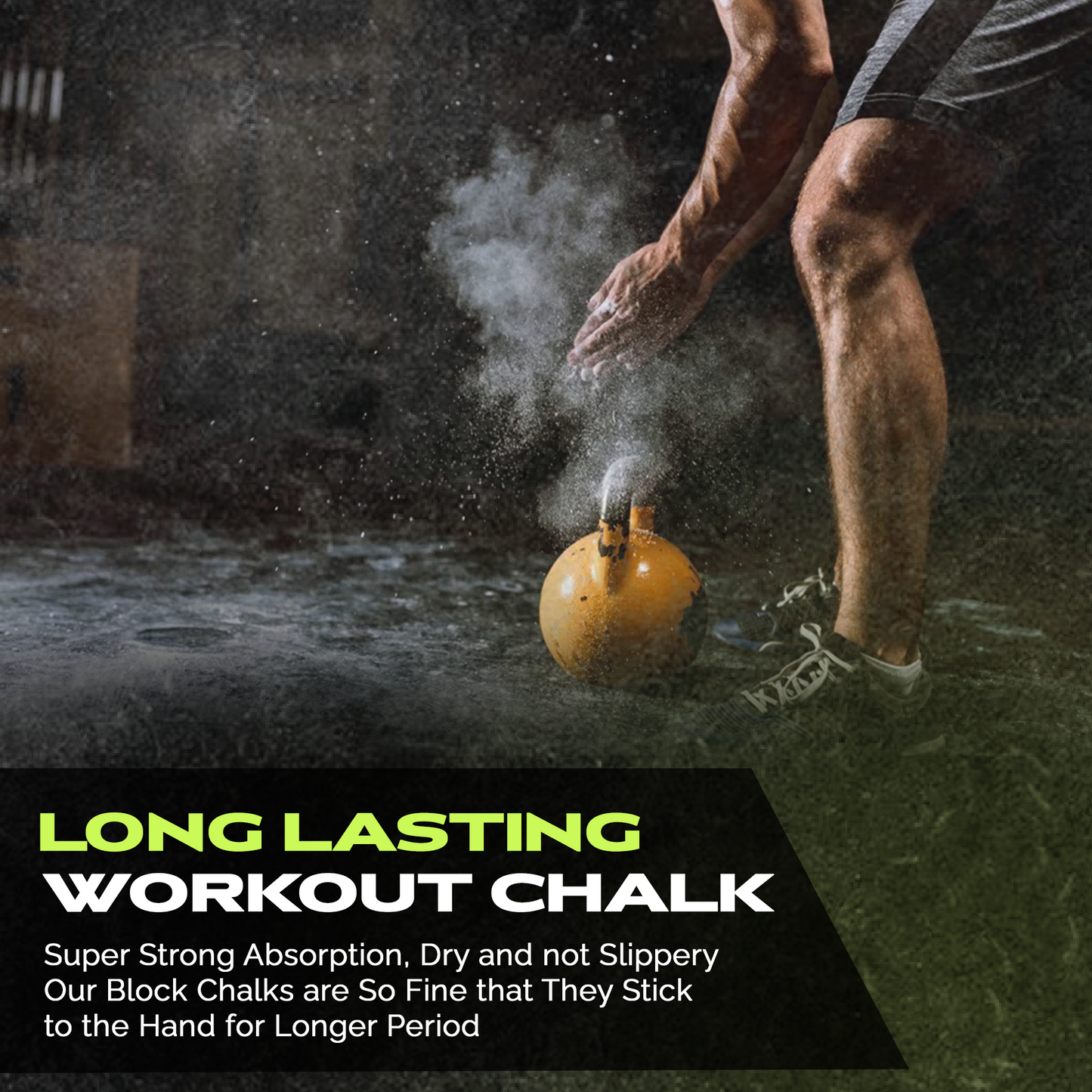 Premium Magnesium Block Chalk – Lab‑tested. Rugged. Ready for real workouts.