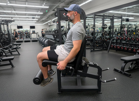 Selectorized Leg Extension & Prone Leg Curl Combo w/250lb weight stack