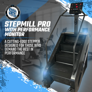 SFE Stepmill Pro (Stairmaster) w/ Revolving Steps and Performance Monitor