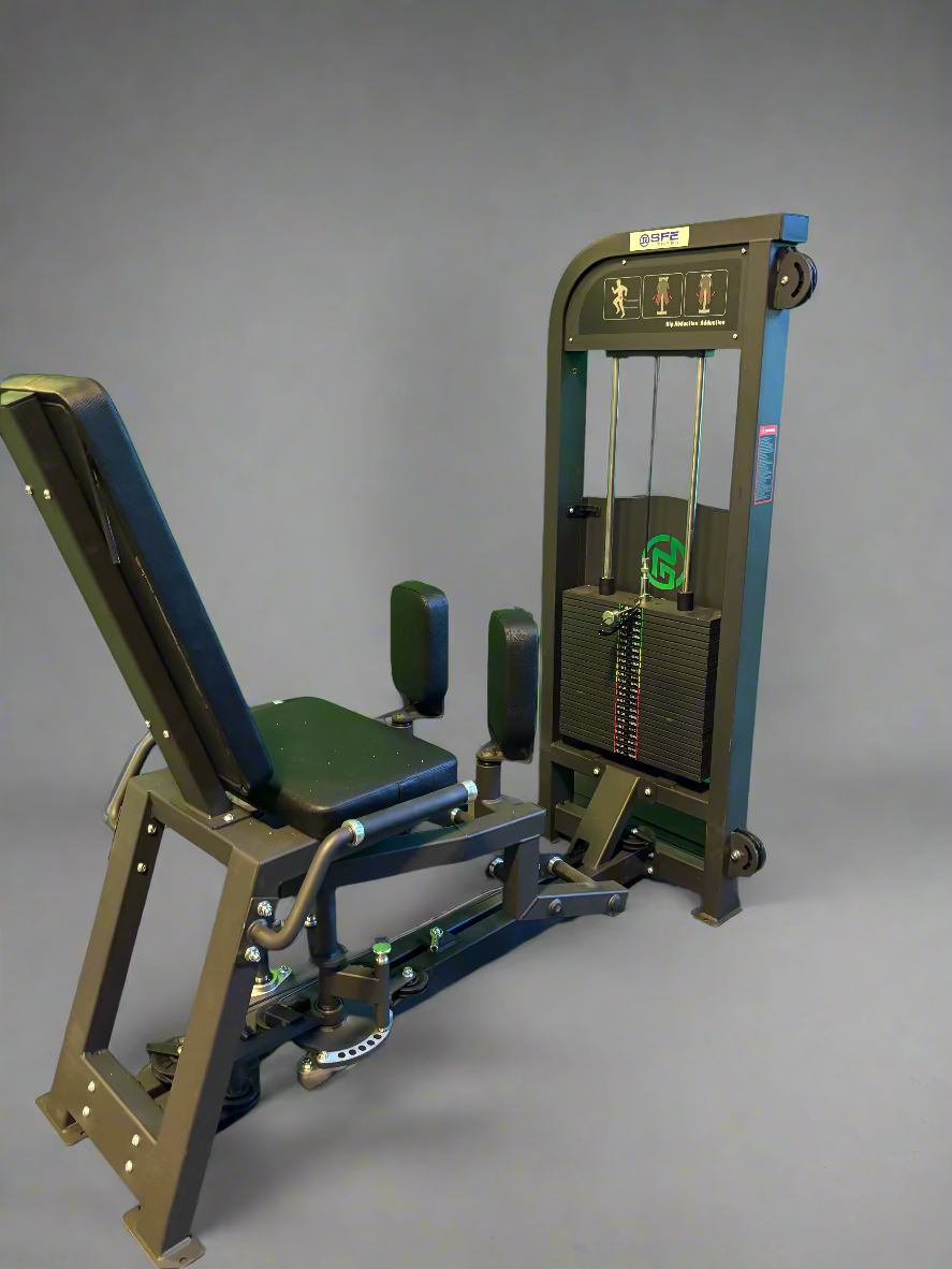 Selectorized Hip Abductor & Adductor Machine w/ 250lb weight stack (New)