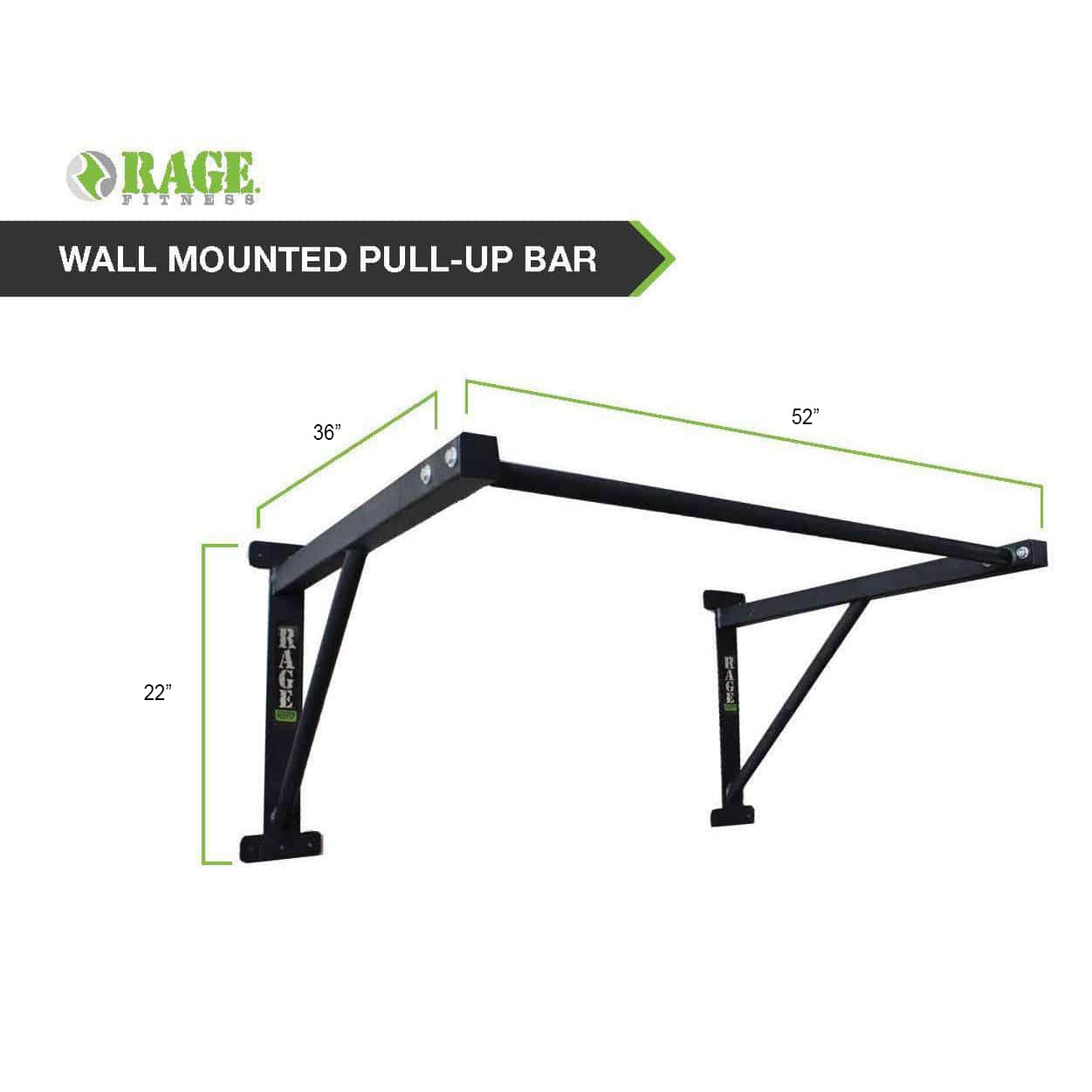 R2 Wall Mounted Pull-Up Bar