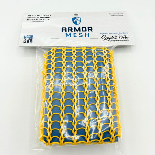 Armor Mesh Men's Spyder Wire Stringing Kit (Yellow)