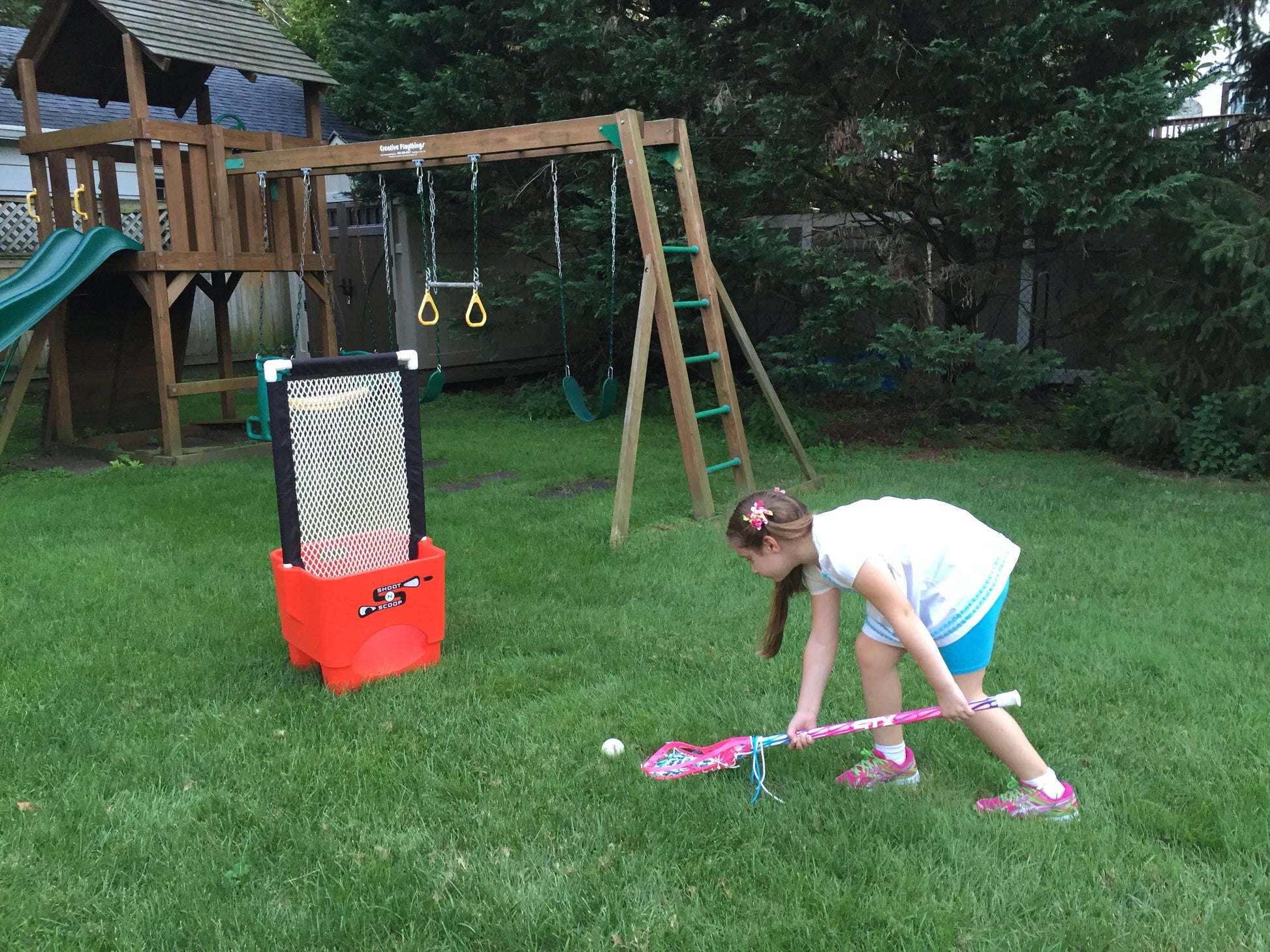 Shoot n Scoop Lacrosse Trainer Shoot n Scoop