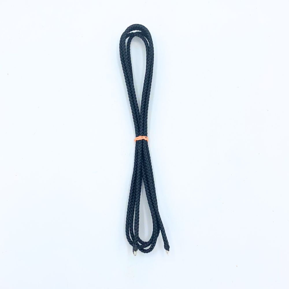 Black HT Lacrosse Sidewall String Single Goalie String Lacrosse Sidewall String Stringers Shack
