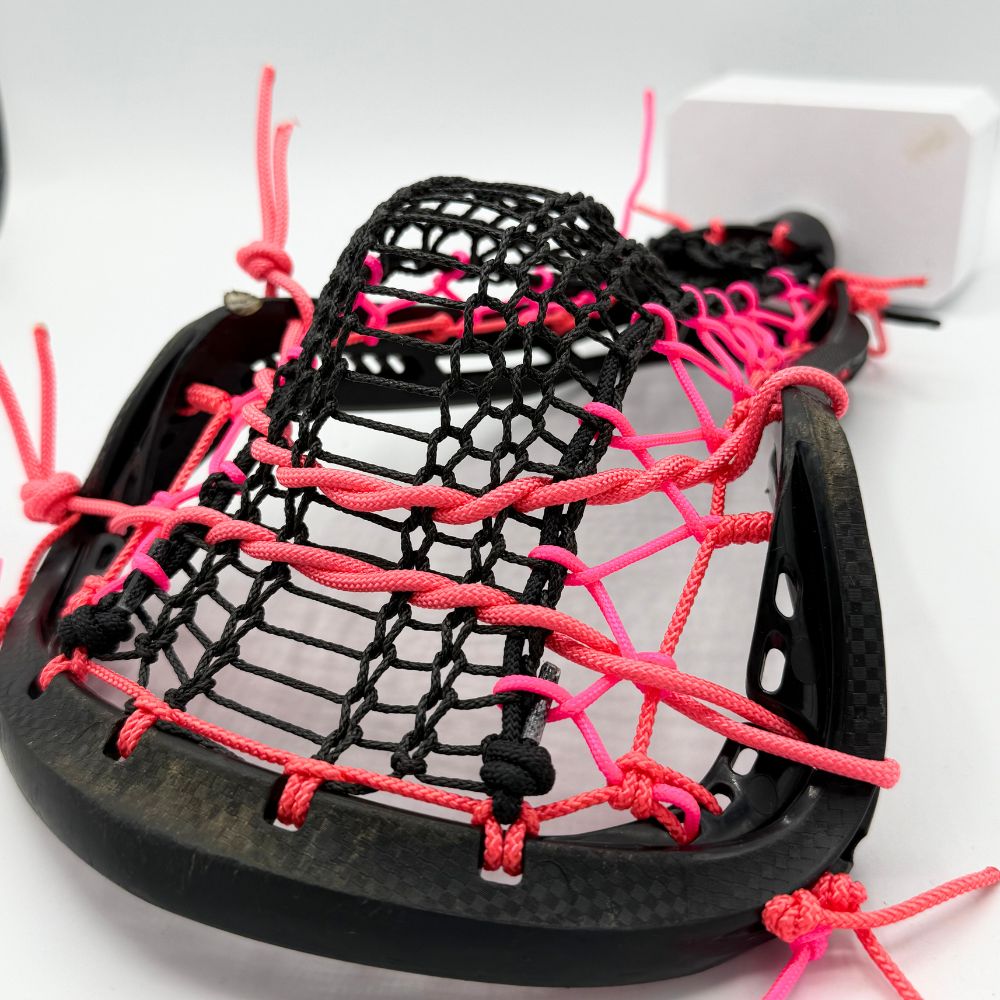 Black Valkyrie Pink Pop Stringing Kit Stringers Lacrosse Shop