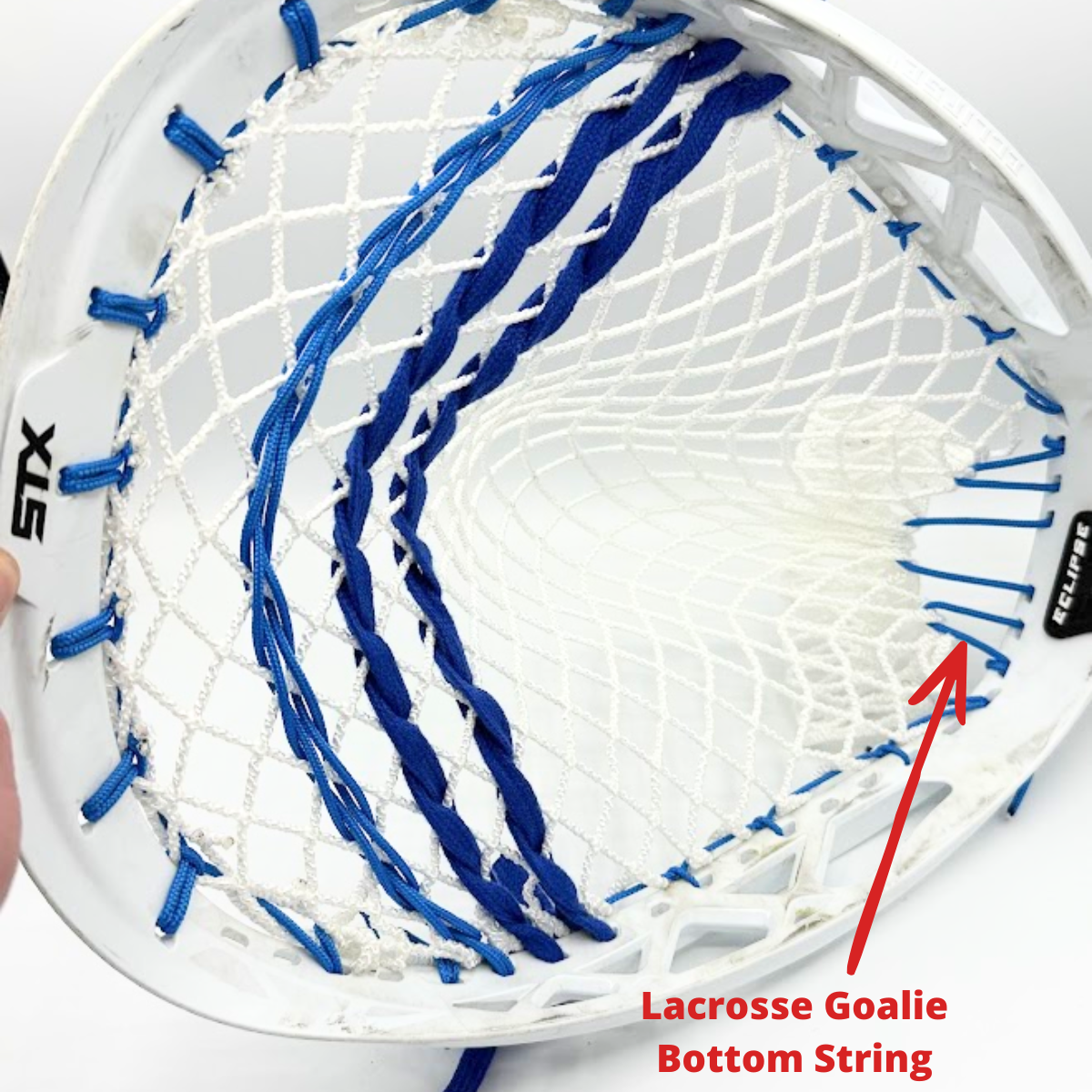 Lacrosse Bottom String (14 Colors / Two Sizes)