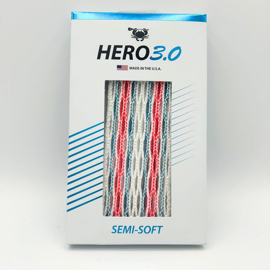 ECD Hero 3.0 Semi-Soft Storm Striker Lacrosse Mesh (South Beach 2023)