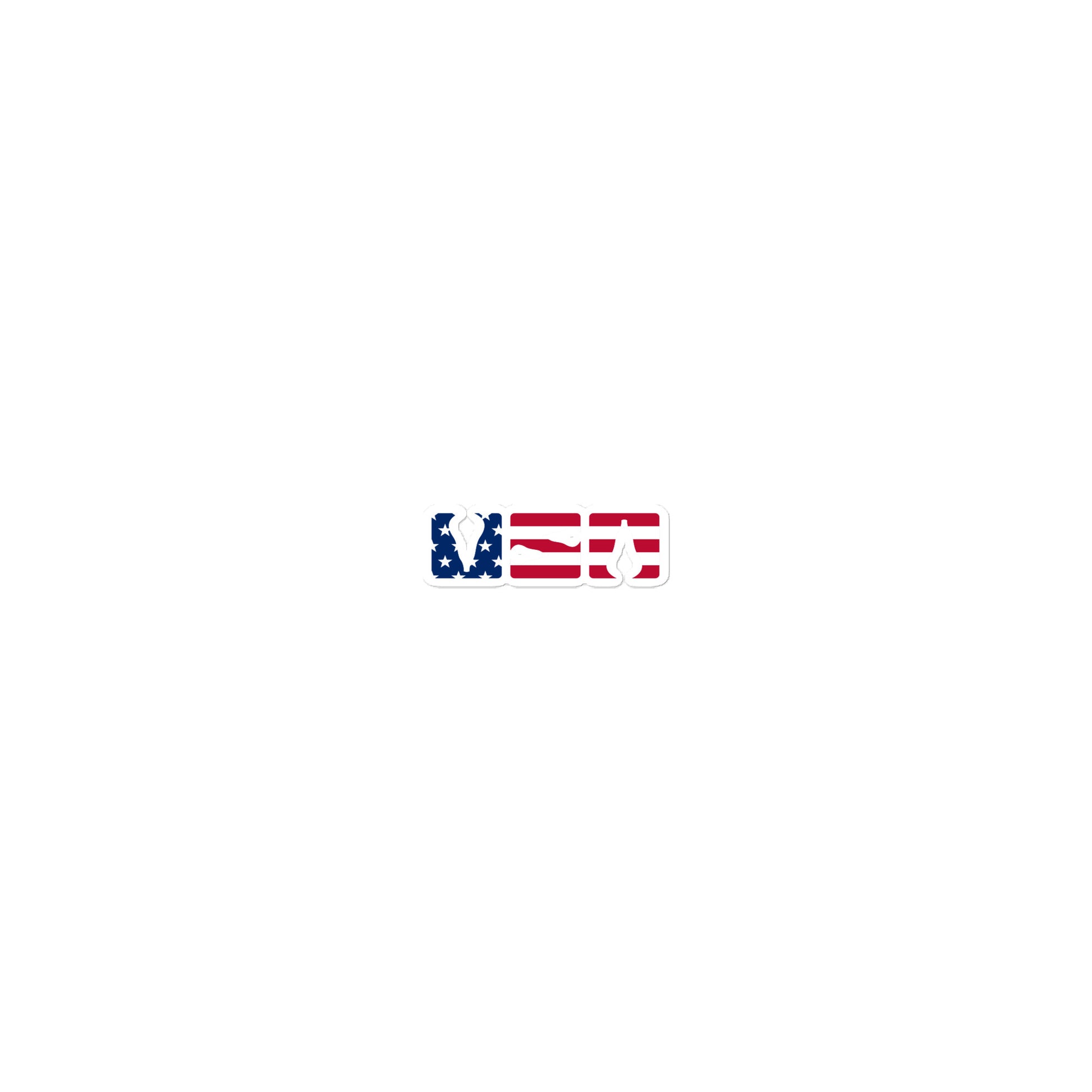 USA Lacrosse Sticker 15″×3.75″