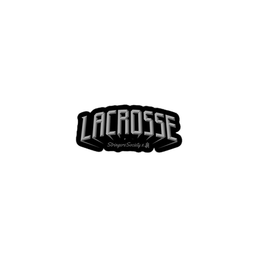 Electric Rock Lacrosse Sticker