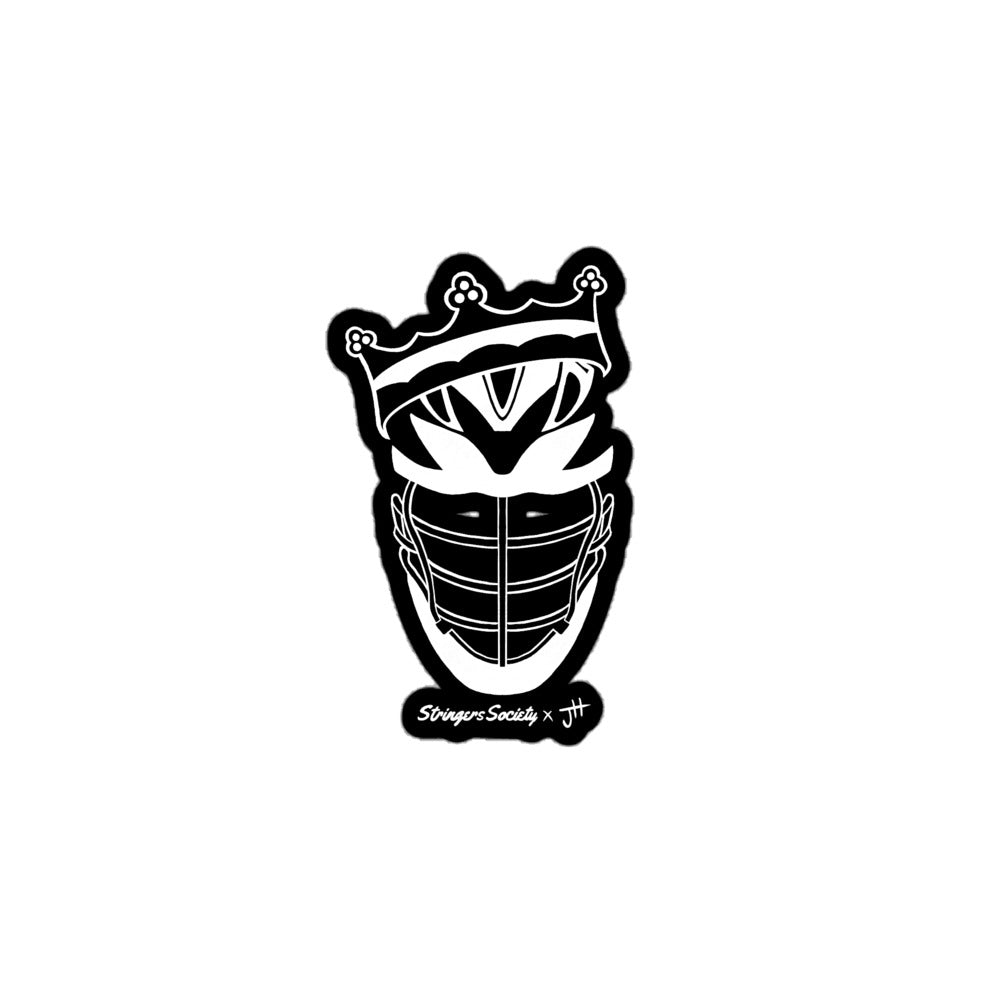 Lacrosse Bucket King Sticker