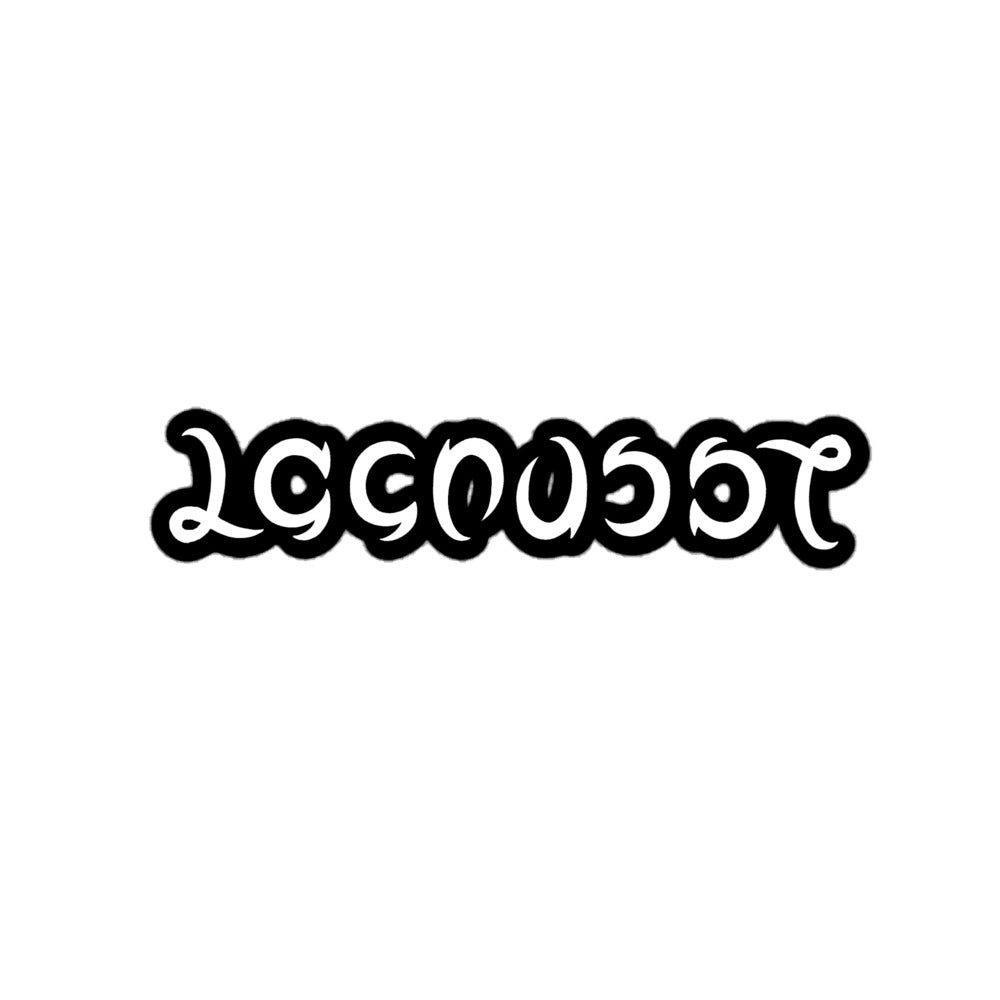 Lacrosse Ambigram Sticker