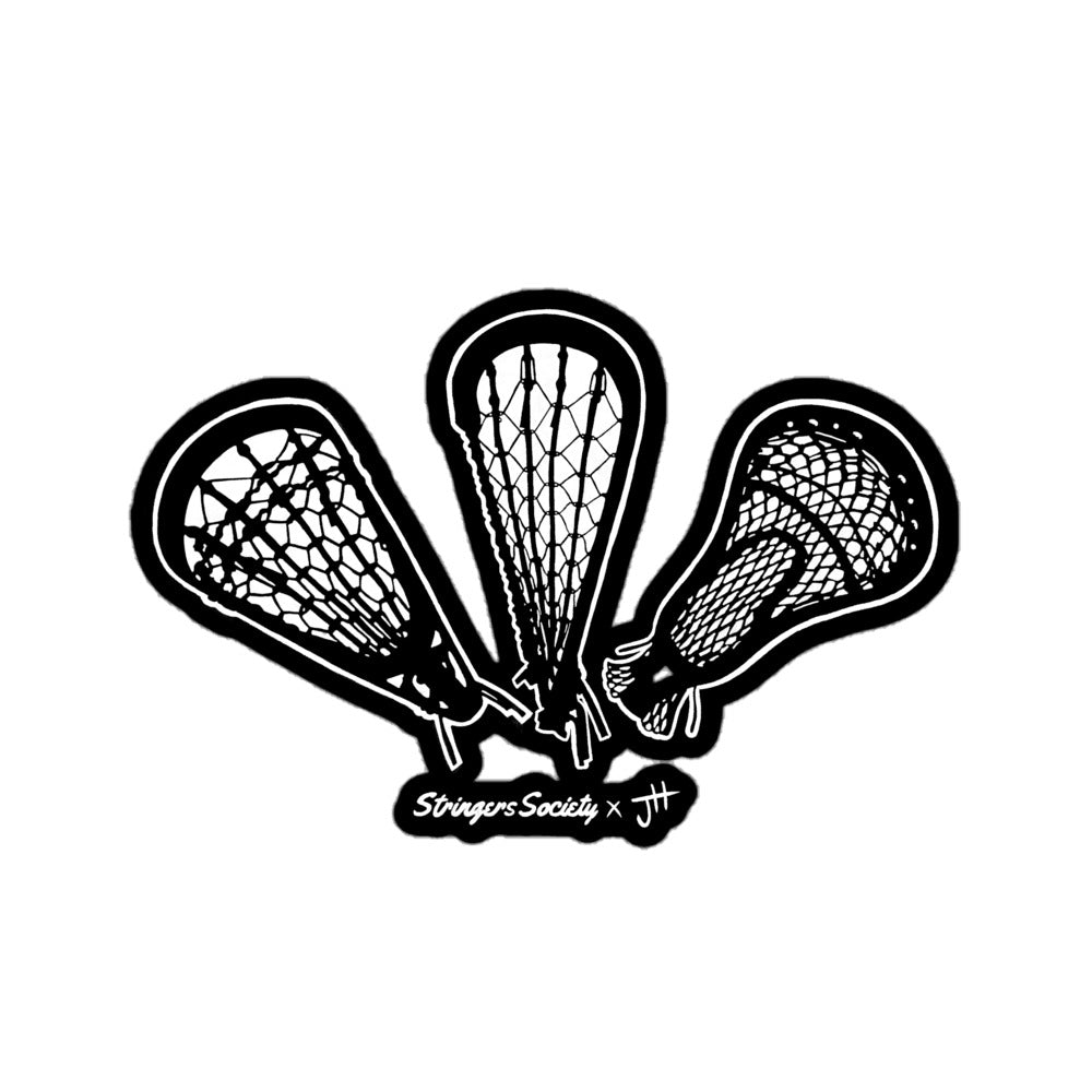 Lacrosse Stick Evolution Sticker