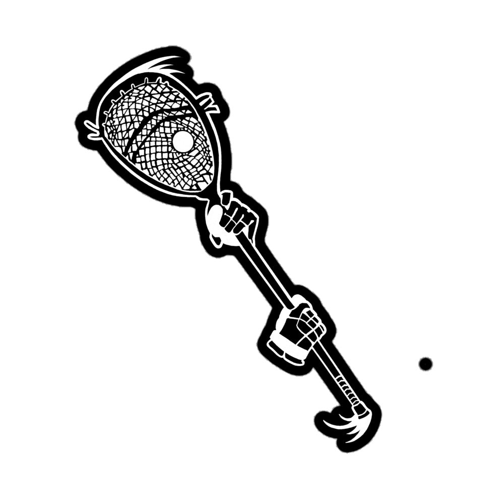 Lacrosse Goalie Stick Sticker