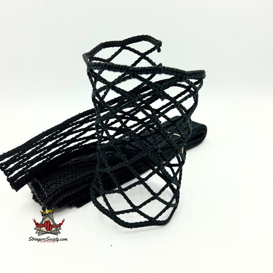 LaxRoom 6-Diamond XPRO Lacrosse Mesh (Black)