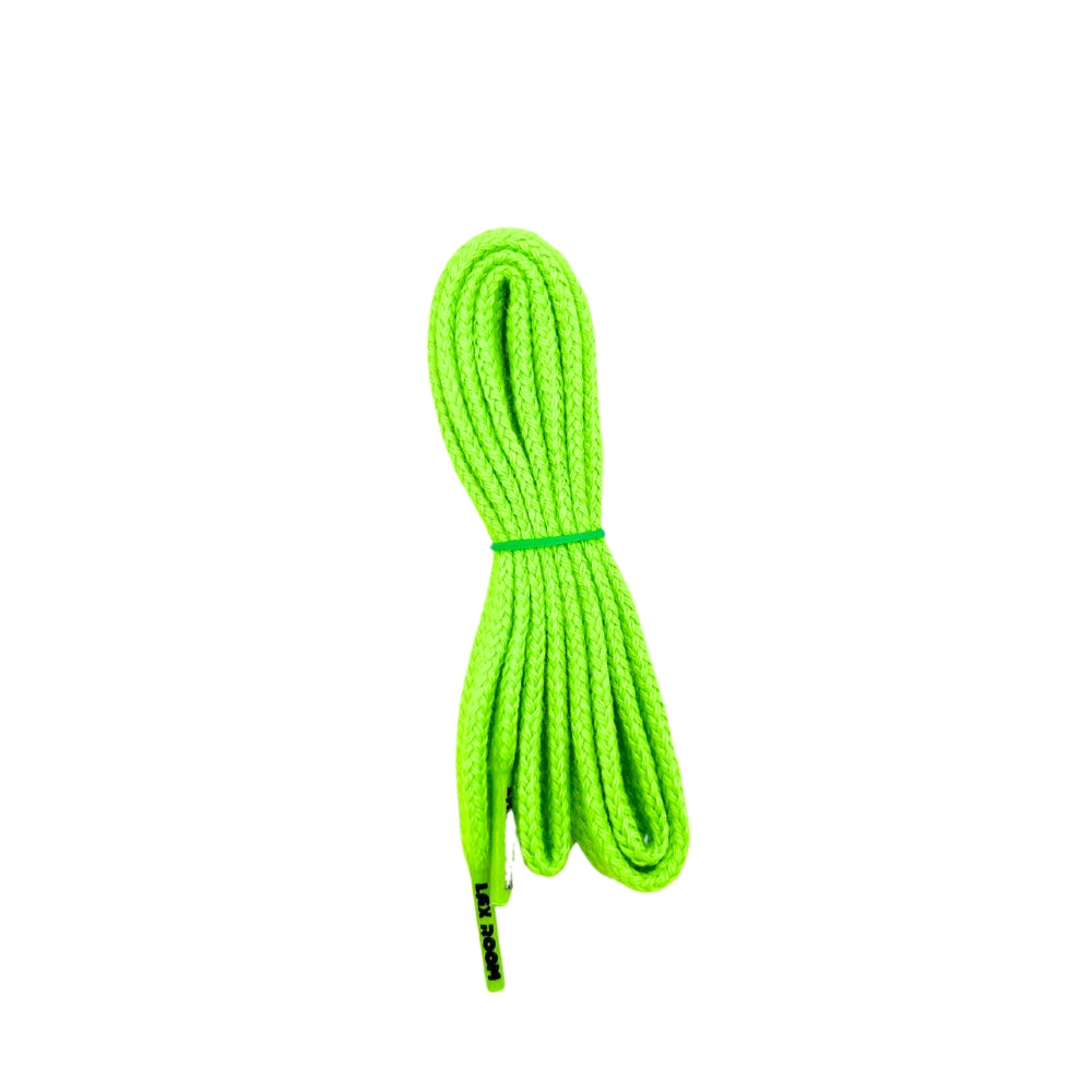Green File String Neon Green Lacrosse Shooting Strings - Stringers Lacrosse Shop