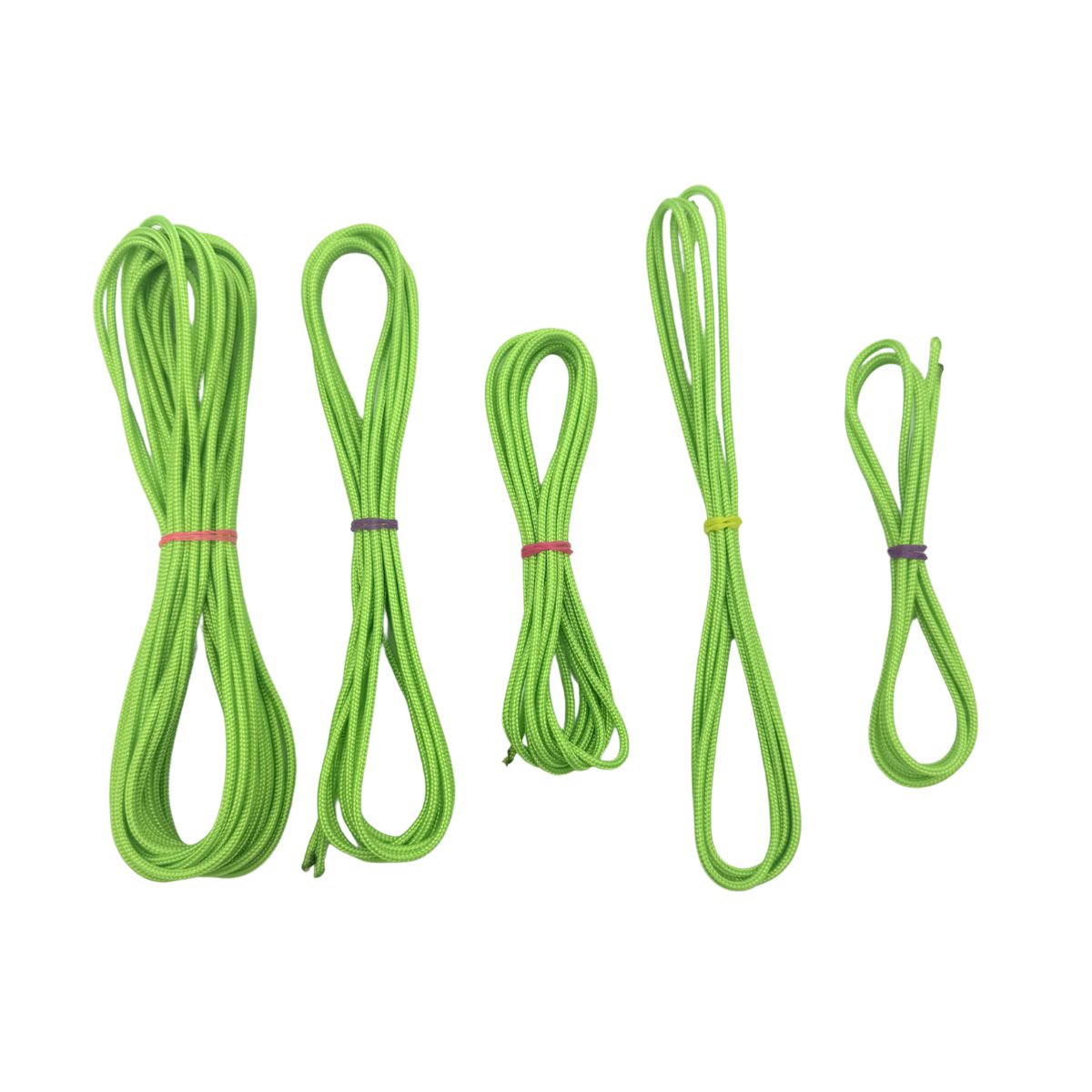 neon green lacrosse crosslace in five sizes