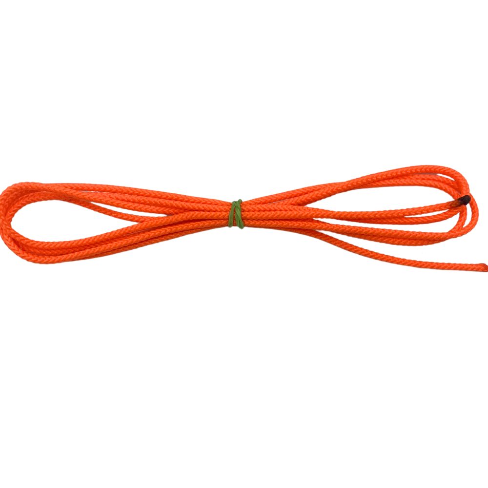 Neon Orange Lacrosse Sidewall Single Goalie String Lacrosse Sidewall String LaxRoom