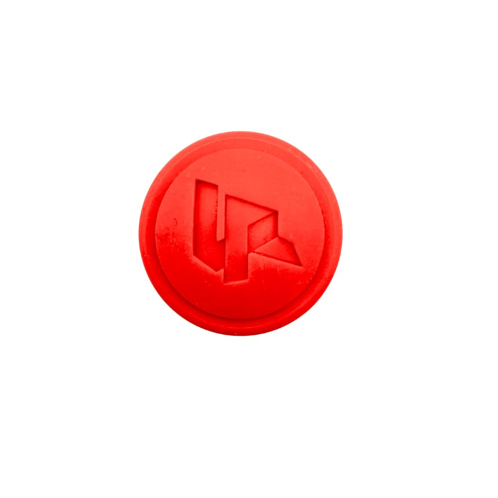 red end cap for lacrosse shaft