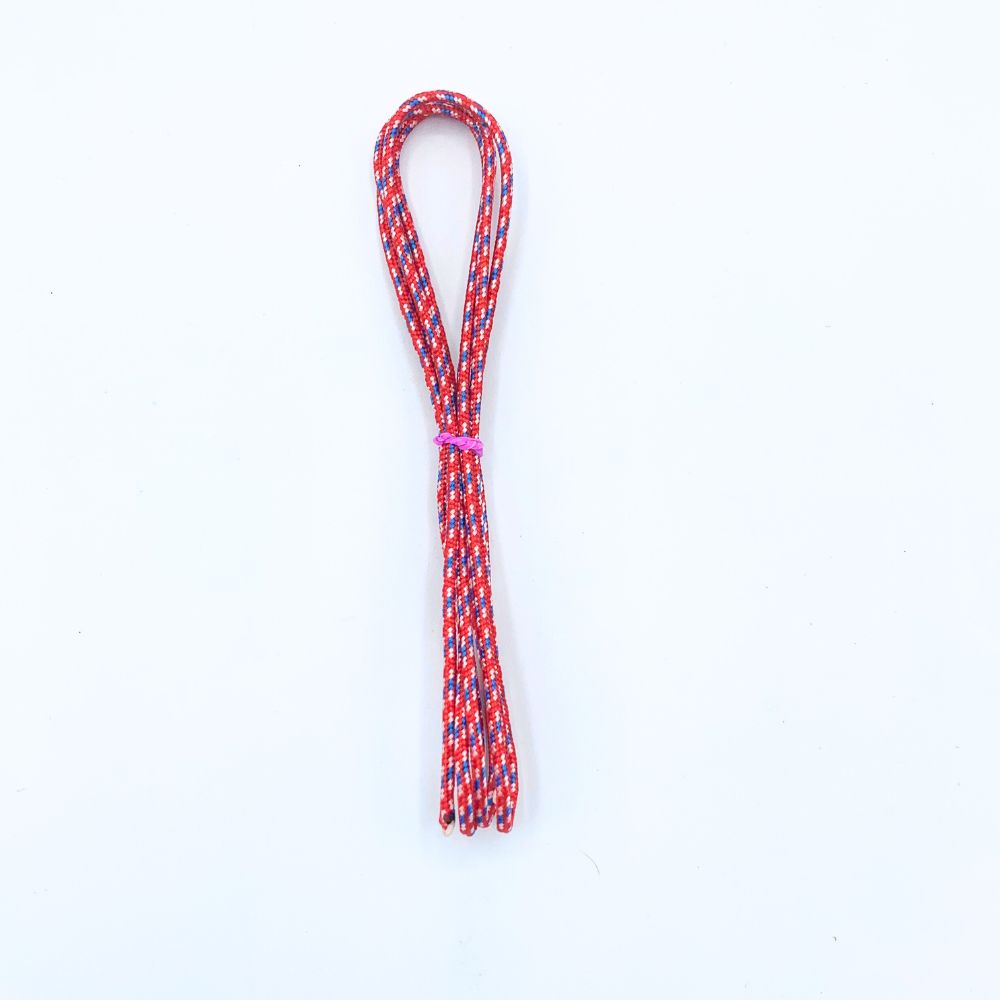 Red / White / Blue HT Lacrosse Sidewall String Single Goalie String Lacrosse Sidewall String Stringers Shack