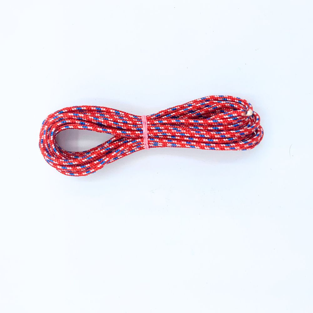 Red / White / Blue HT Lacrosse Sidewall String 3 String Pack Lacrosse Sidewall String Stringers Shack