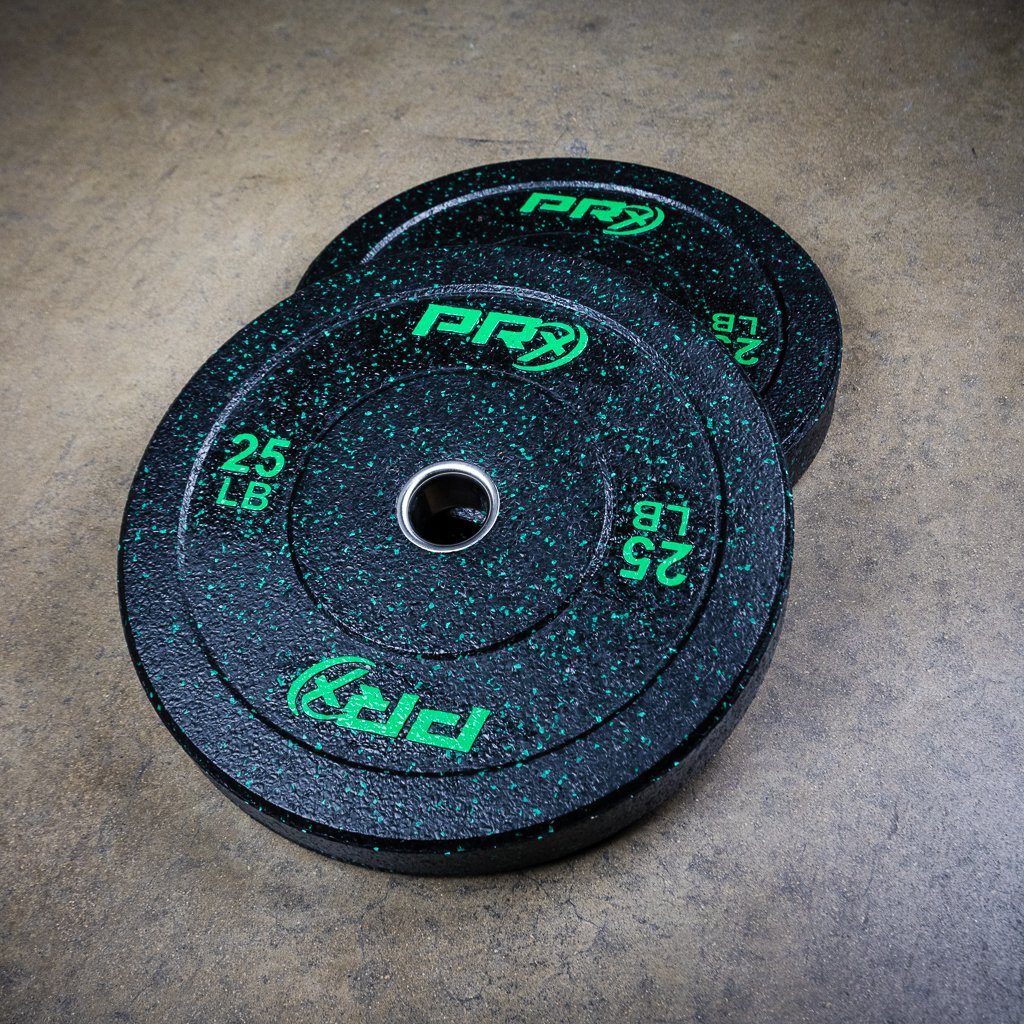 PRx Color Fleck Bumper Plates