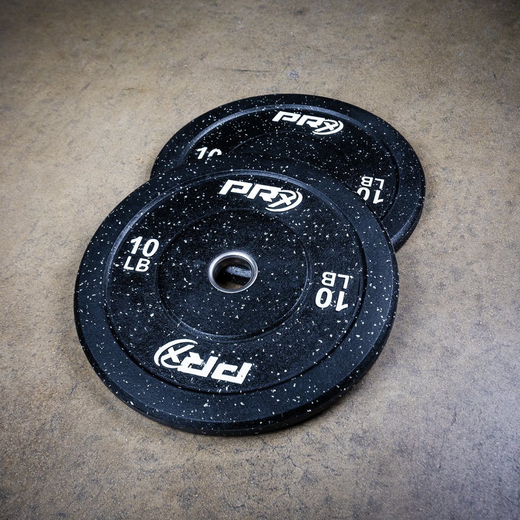 PRx Color Fleck Bumper Plates