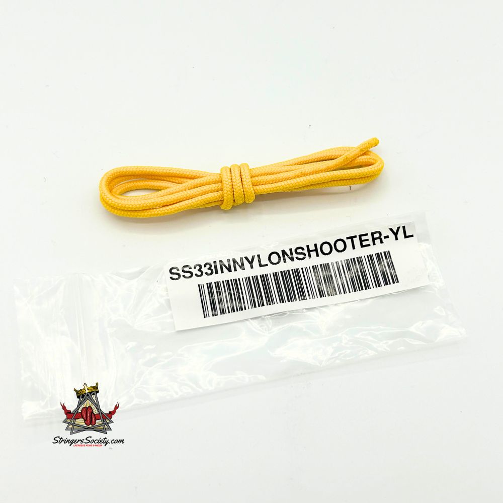 SportStop 33 inch Lacrosse Nylon Shooting String (Yellow)