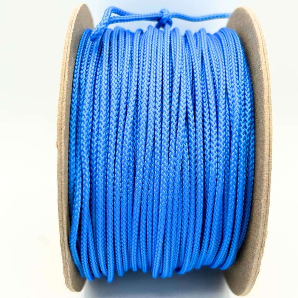 Blue HT Lacrosse Sidewall String 100 Yard Spool Lacrosse Sidewall String Stringers Shack